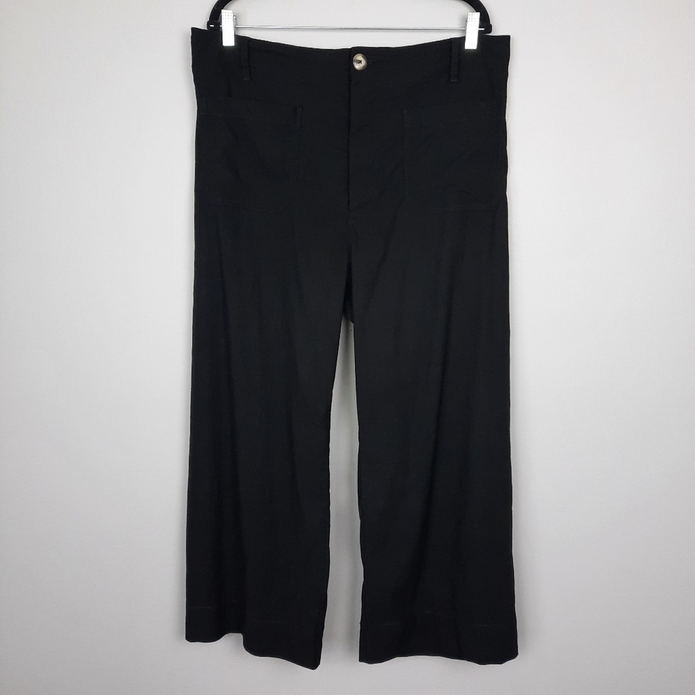 Anthropology Maeve Colette Black Pants